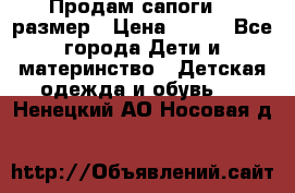 Продам сапоги 24 размер › Цена ­ 500 - Все города Дети и материнство » Детская одежда и обувь   . Ненецкий АО,Носовая д.
